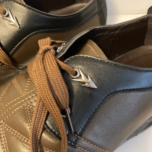 Cosidram  Brown Quilted Oxford Sneakers - Size 11.5 (China 46) main image 8